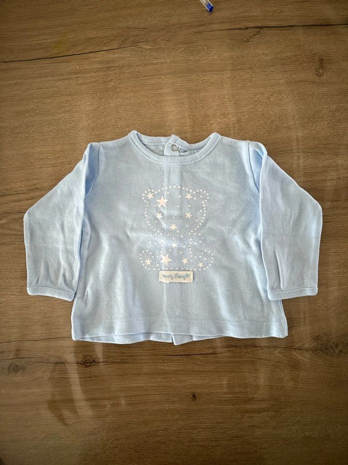 T-shirt bleu - photo numéro 3