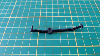 Axe roue avant pièce détachée miniature Bburago Burago Alfa Romeo 2300 spider 1932 1/18 1/18e 1/18èm