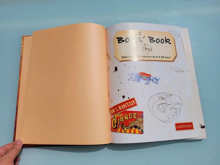 Superbe livre animé Le Boys' Book, tout ce qu'ils adorent de 7 à 77 ans ! - photo numéro 3