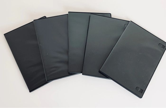 Lot de 5 boîtiers pour cd/dvd - photo numéro 5