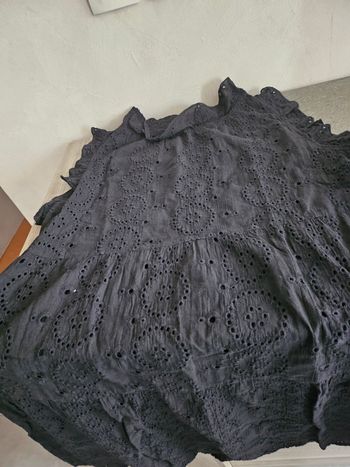 Robe noire  dentelle