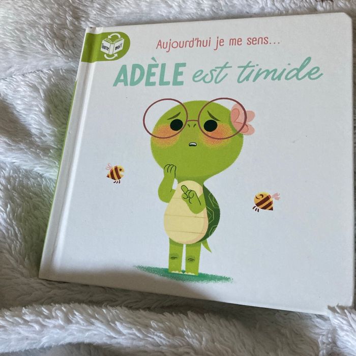 Livre aujourd’hui je me sens, Adèle est timide