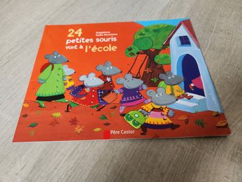 Livre 24 petites souris vont à l'école