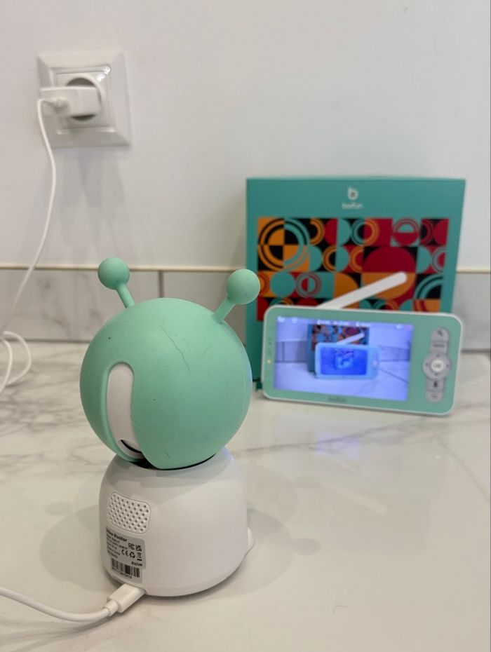 Babyphone écoute-bébé Boifun Baby 6T. État neuf, protection sur l’écran. - photo numéro 3