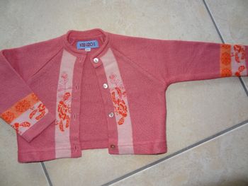 Gilet laine Kenzo T 12mois