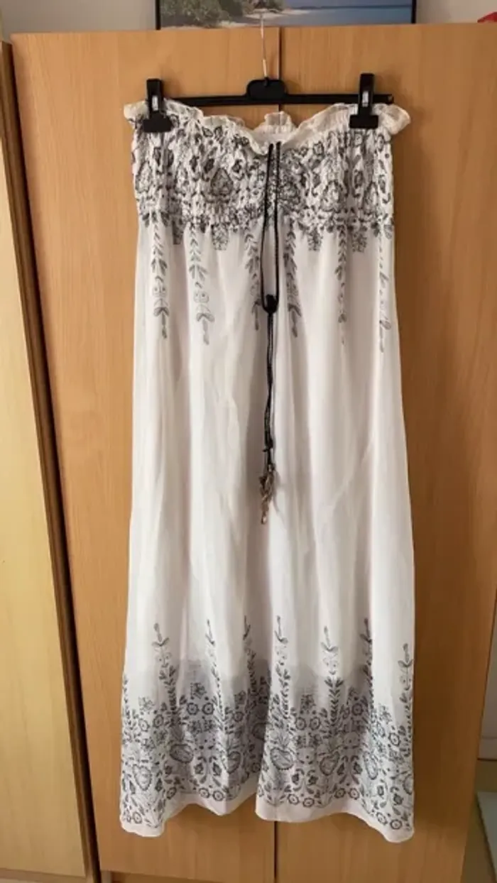 Robe longue bustier