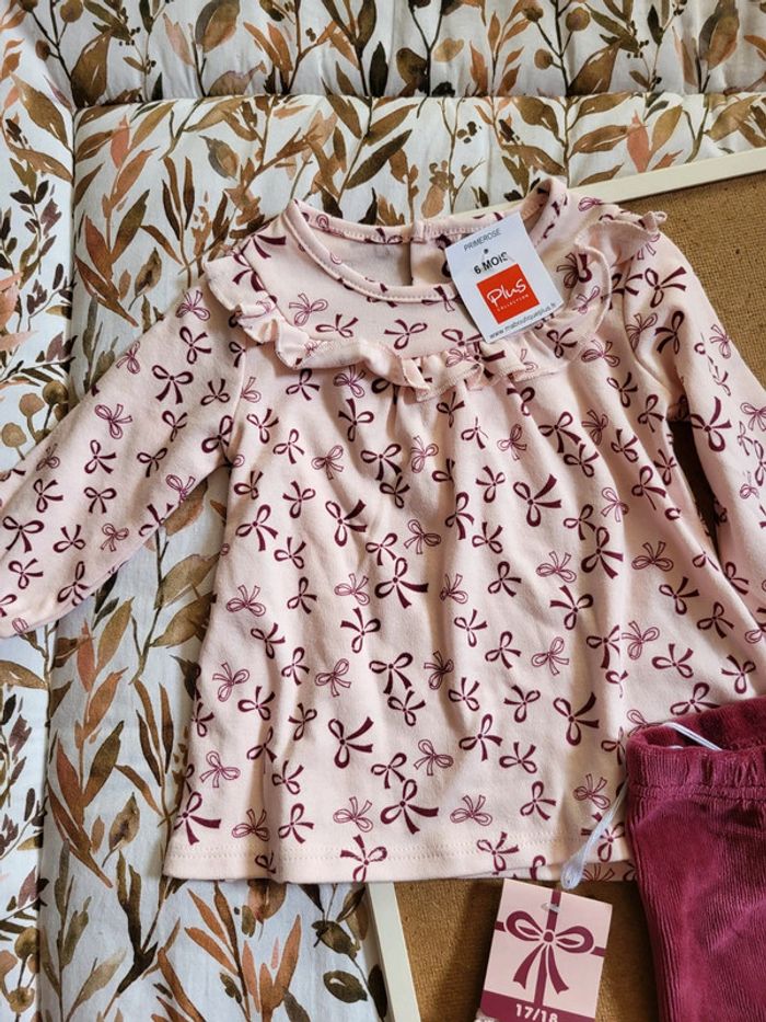 Ensemble bébé fille Taille 6 mois neuf - photo numéro 2