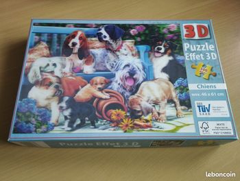 Puzzle Effet 3D 500 pièces