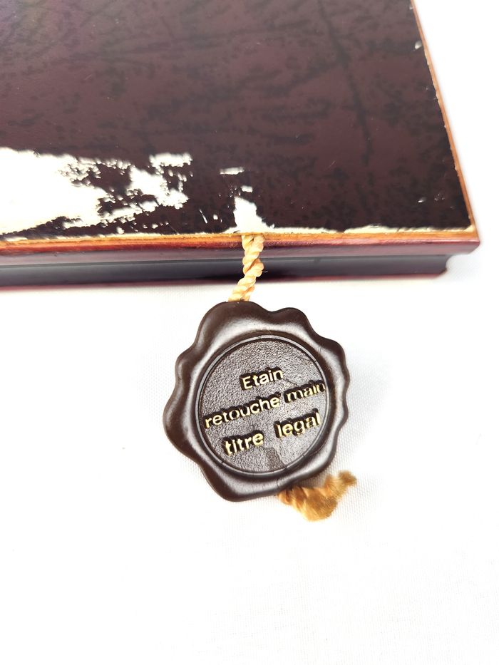 Tableau en étain encadré Étains du Prince Art d'une petite fille - photo numéro 6