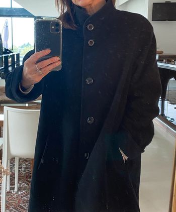 Manteau laine et cachemire