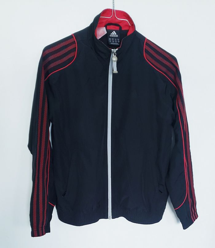 Adidas Original ClimaProof Veste de survêtement coupe-vent pour garçon Taille 12 ans - 152 cm