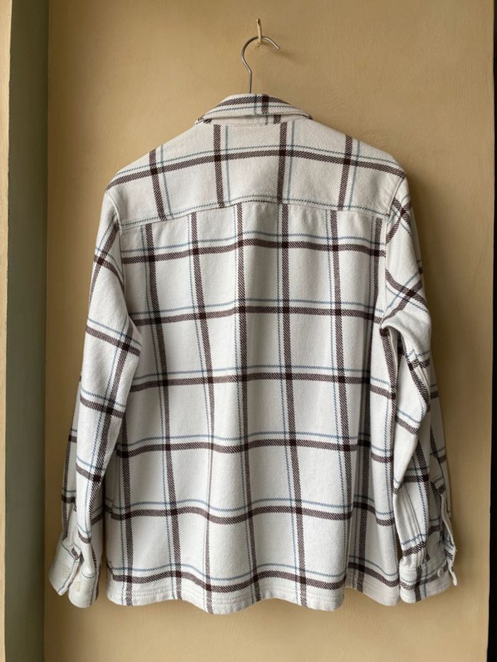 Chemise à carreaux épaisse Gemo M - photo numéro 5
