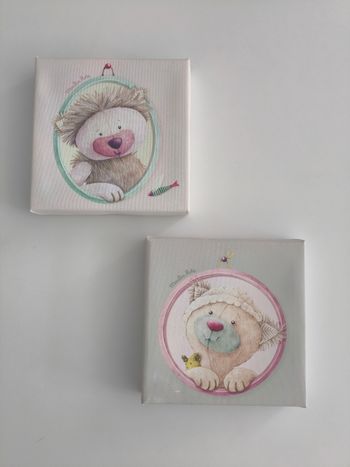 Lot De 2 Cadres Moulin Roty "Les Pachats"