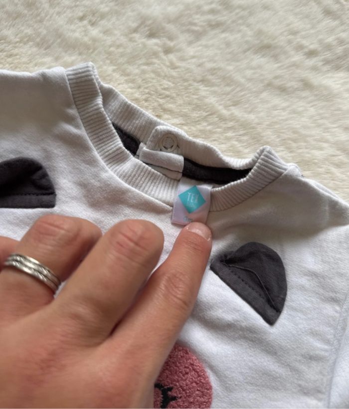 Robe pull TEX taille 9 mois - photo numéro 2