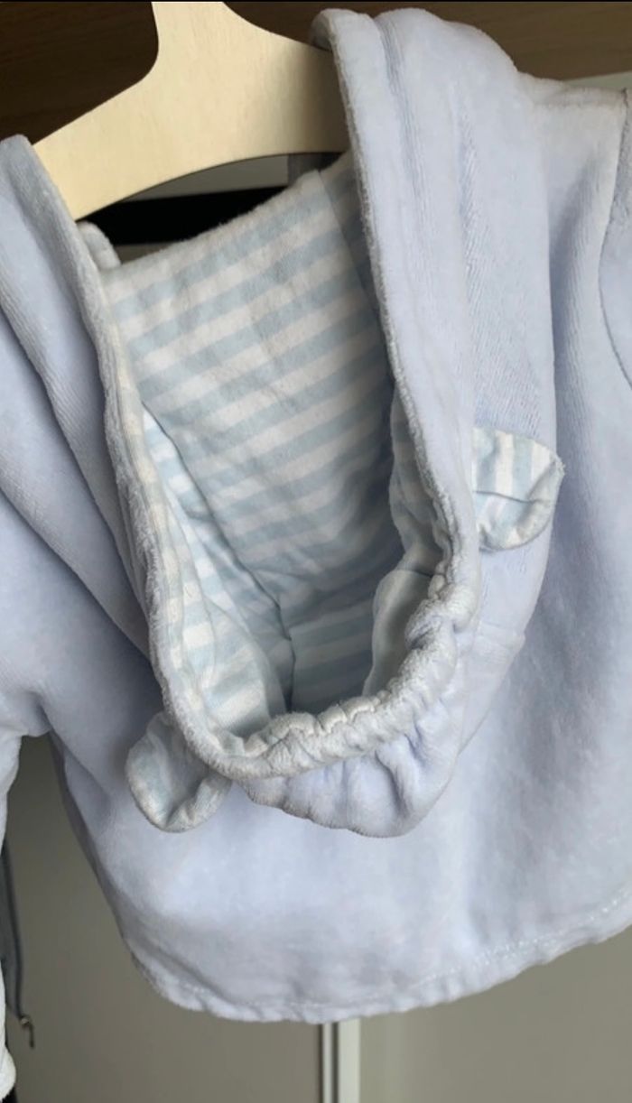 Gilet molletonné avec capuche - 6 mois - Bout'chou - photo numéro 5