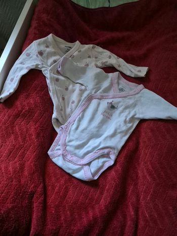 Lot de 2 bodies 