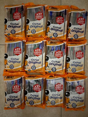 Stylo Bic Crystal Original Neuf