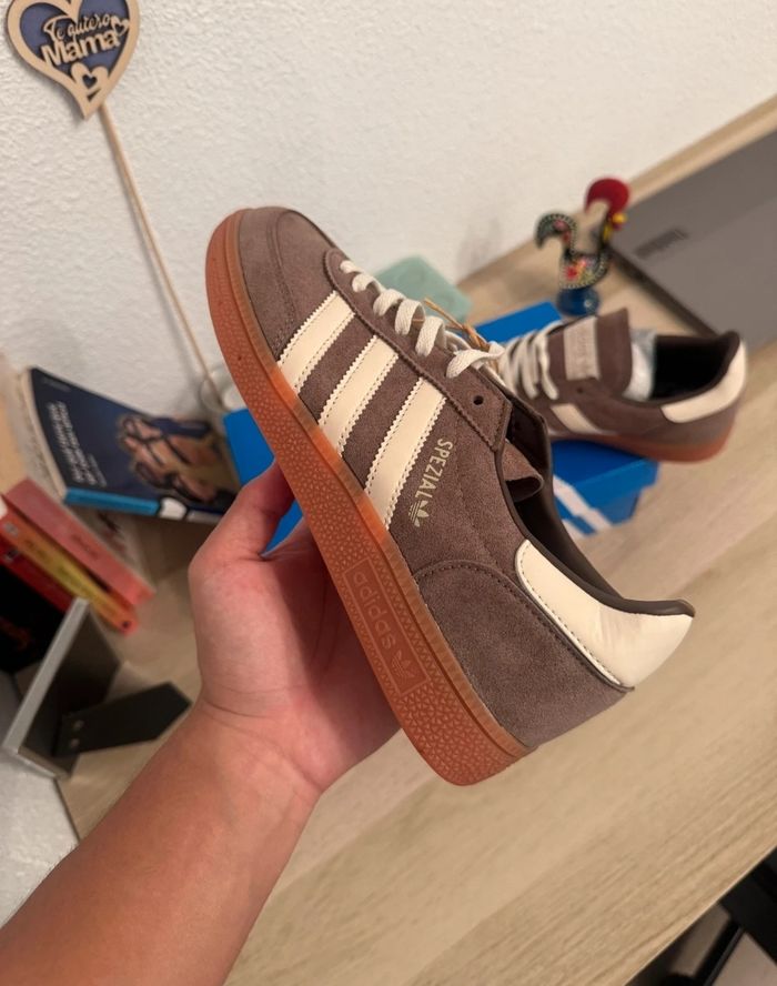 Nouveau Adidas Handball Spezial Marron Taille 37 - photo numéro 3
