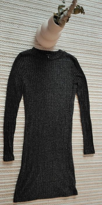 Robe pull gris anthracite