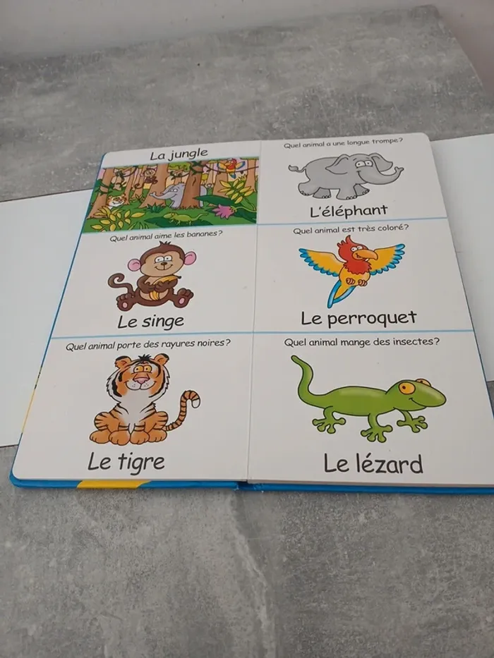 Livre mes tout premiers pas les animaux - photo numéro 3