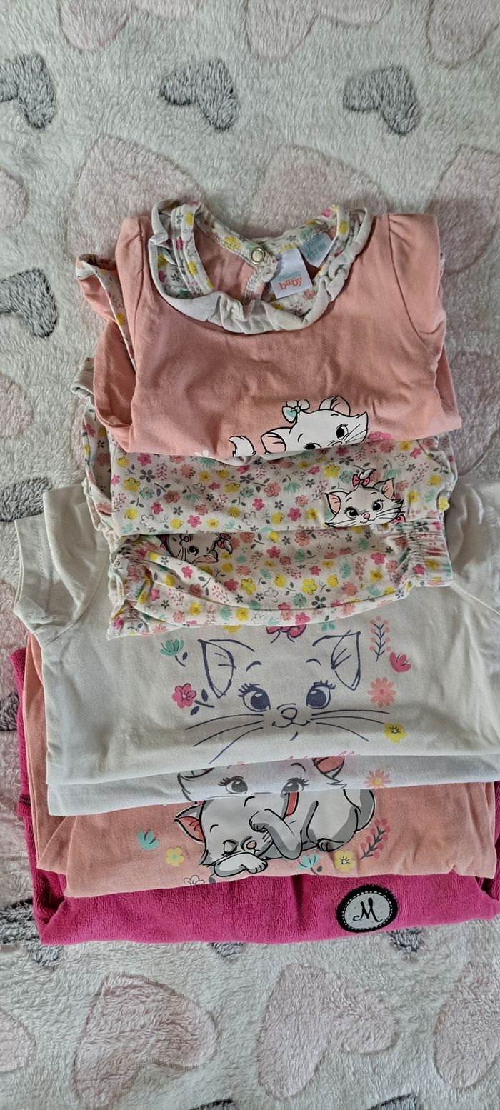 Lot vêtements fille