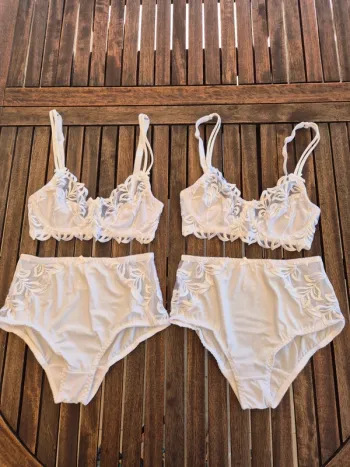 Lot de 2 ensemble soutien-gorge culottes 85B 38/40