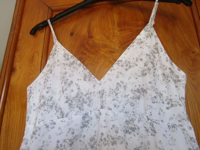 Robe à bretelles imprimé petites fleurs - photo numéro 8