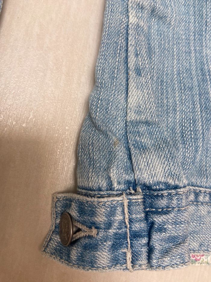 Veste en jean clair - photo numéro 4