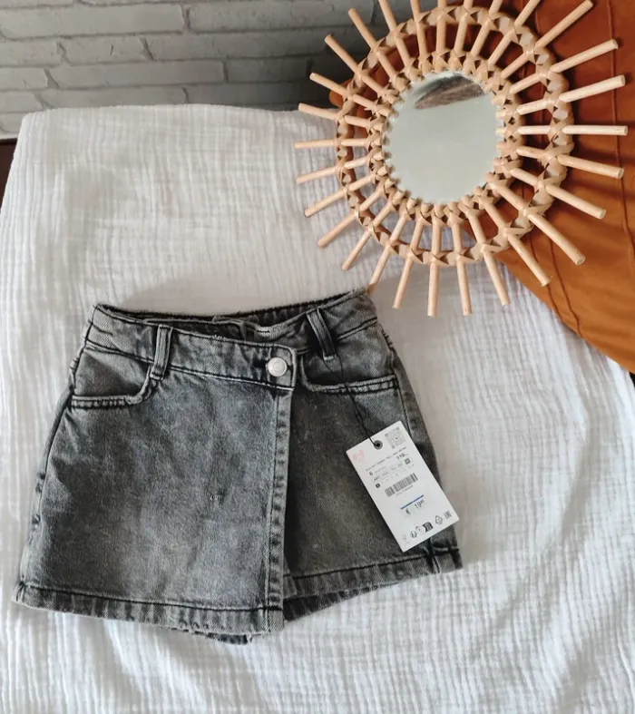 Jupe-short en jean Zara - 6 ans