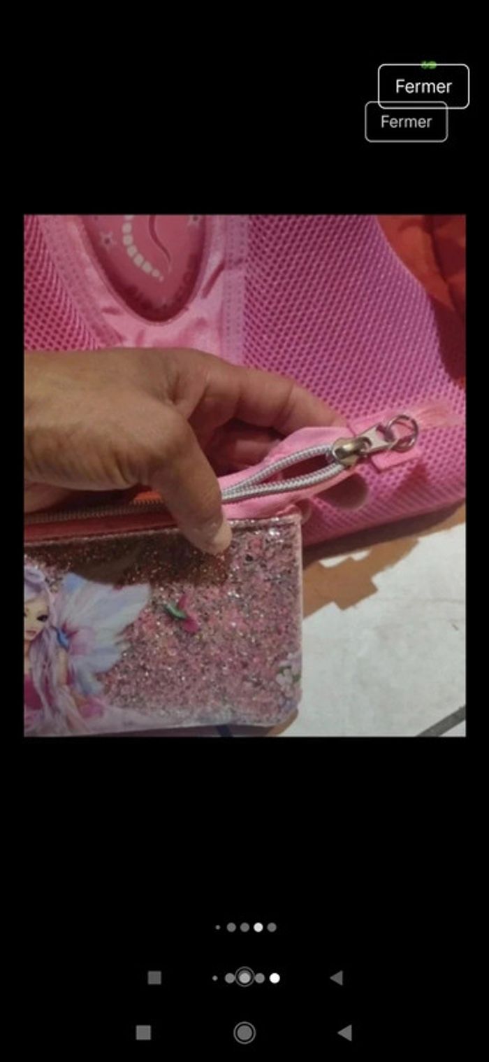 Ensemble cartable trousse topmodel fée - photo numéro 7