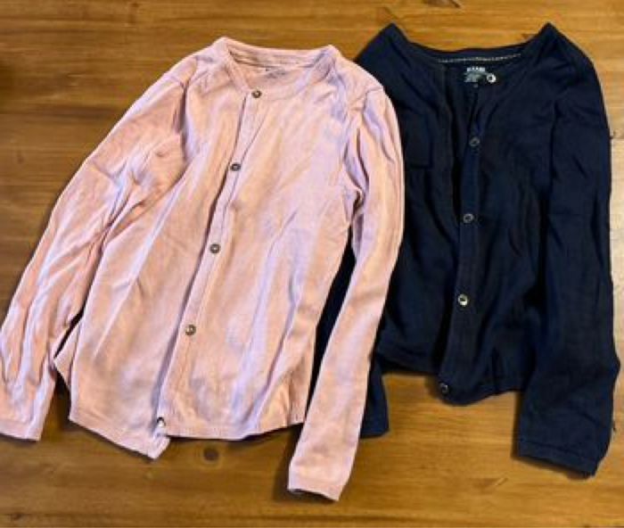 Lot gilet fille