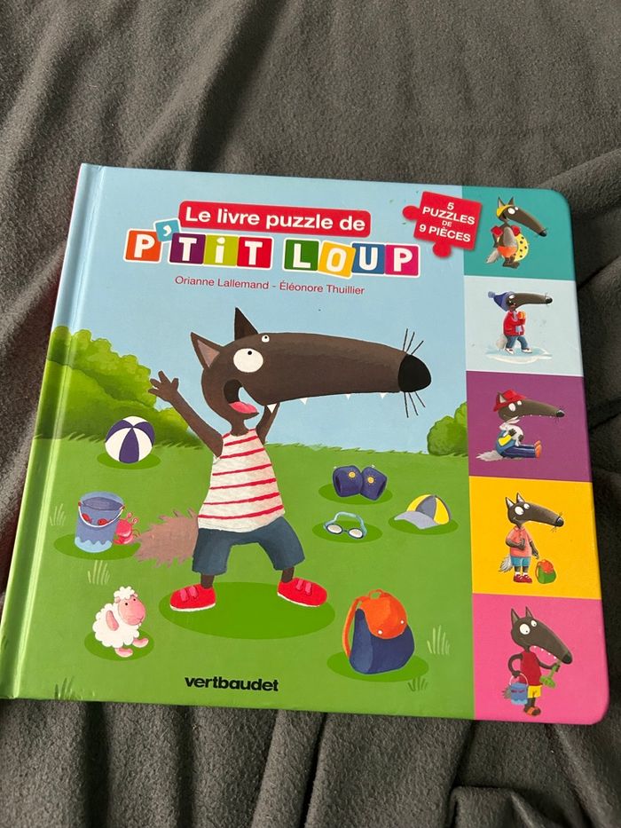 Livre puzzle p’tit loup - photo numéro 6