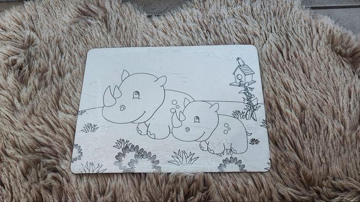 Petit Puzzle rhinocéros - photo numéro 2