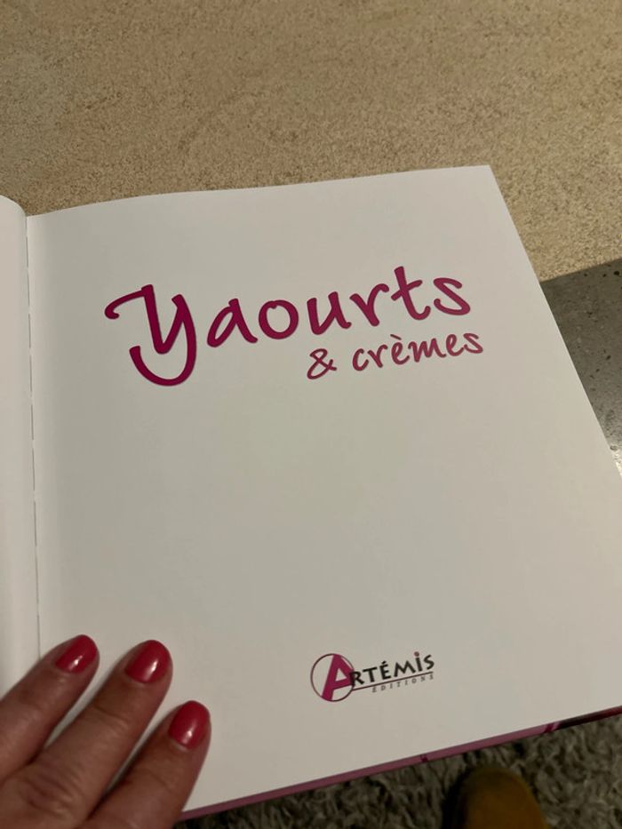 Livre recettes de yaourts et et crèmes - photo numéro 8