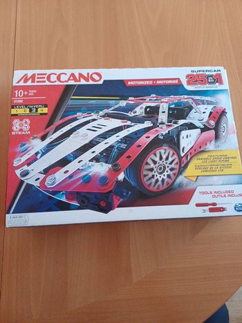 Meccano Supercar 25 in 1 - Niveau 3 - 21202