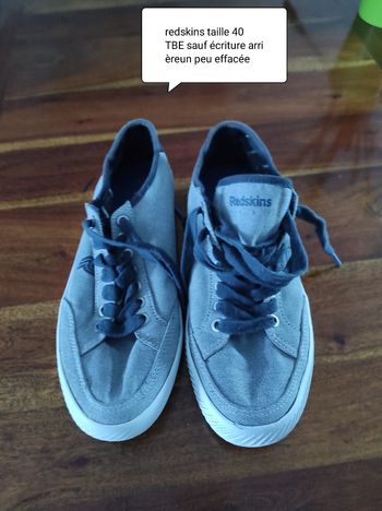 Tennis toile redskins