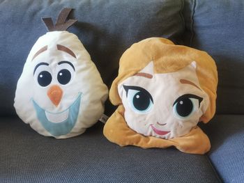 Lot de 2 coussins reine des neiges 2