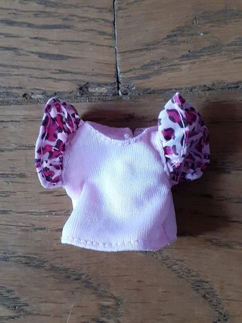 🎀 Chemise rose poupée mannequin