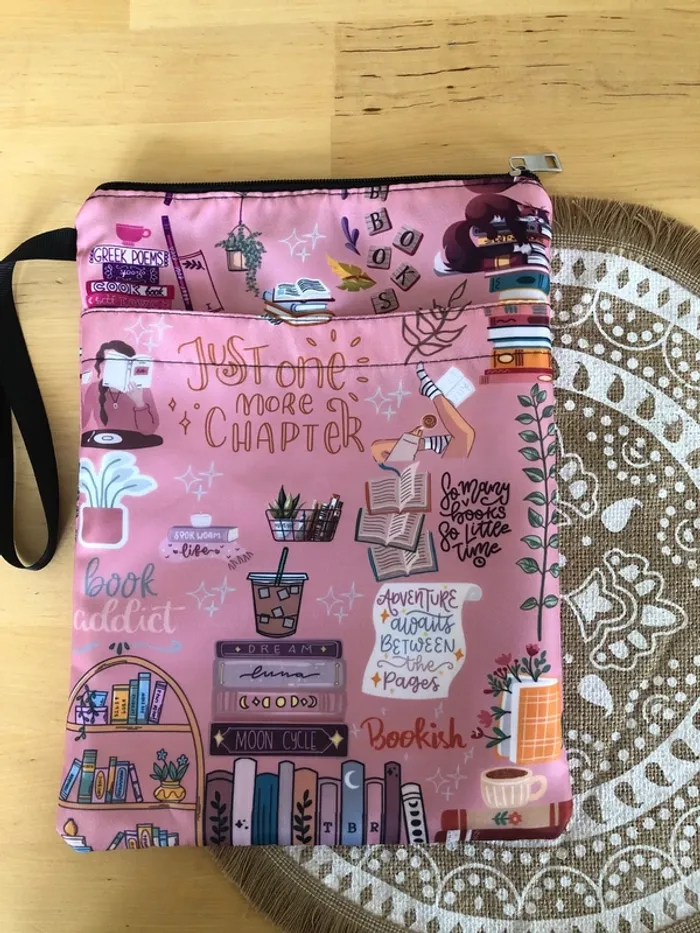 Pochette livres/liseuse bookish book addict 📚