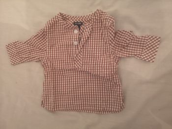 Chemise à carreaux