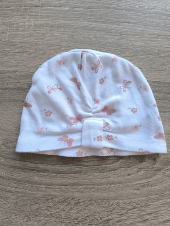 Turban léger papillon 3 mois mes petits cailloux