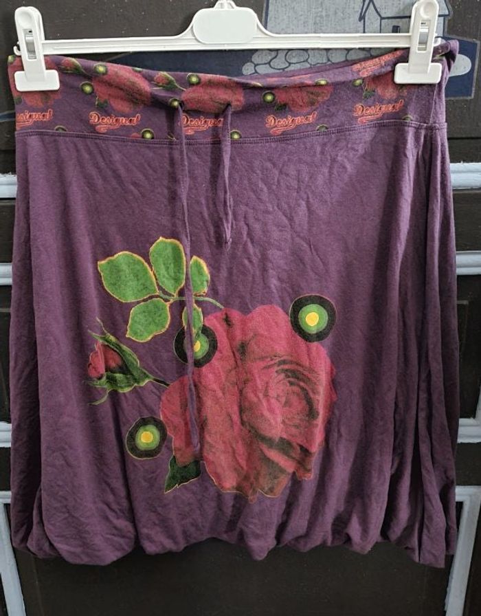 Jupe violette desigual XL - photo numéro 1