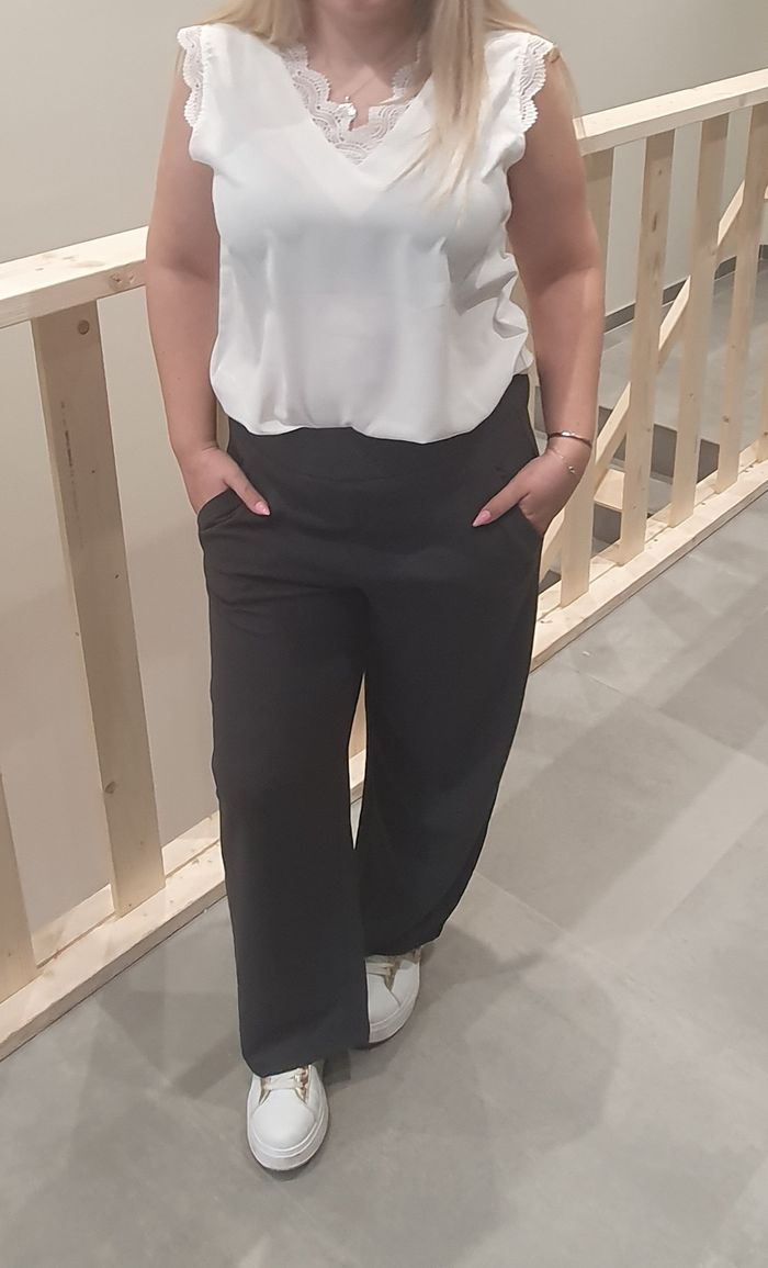 Superbe pantalon fluide gris JDY 🖤 - photo numéro 4