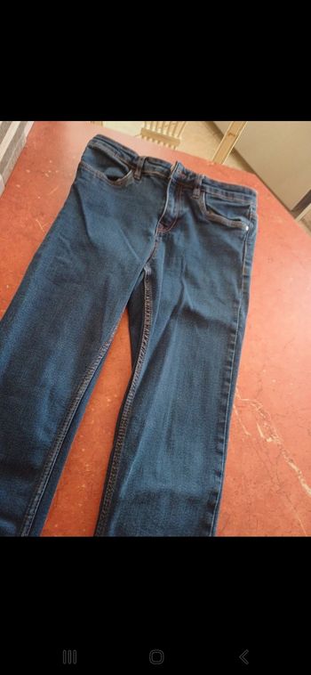 Jean slim fille taille 14 ans