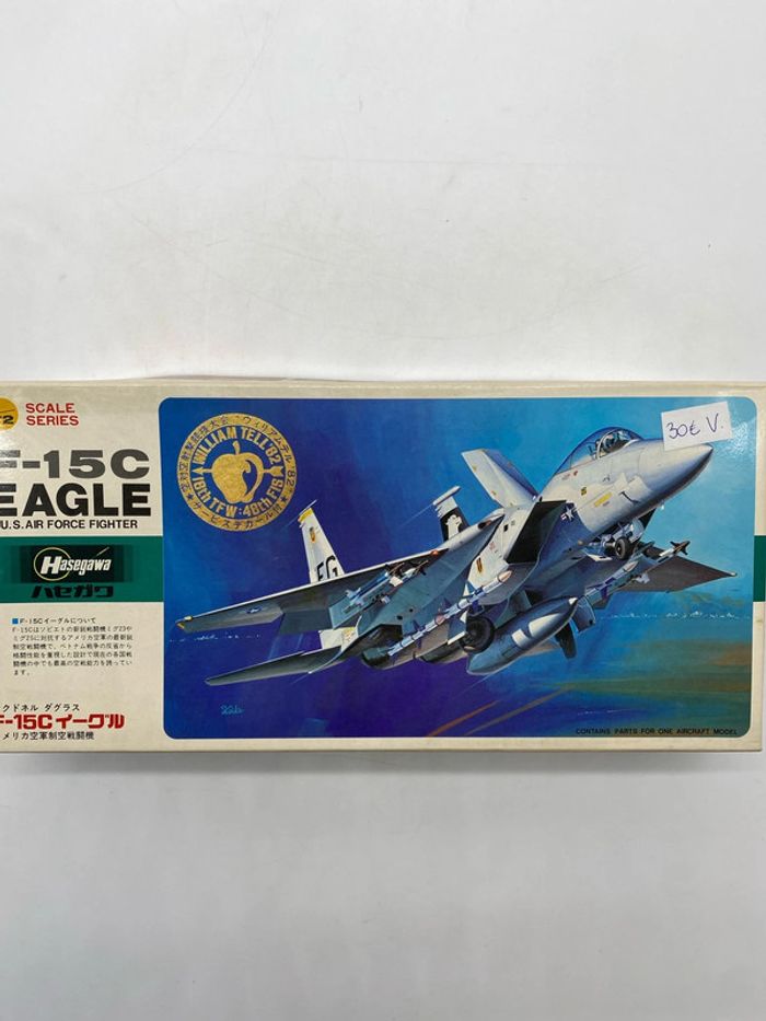 Maquette Hasegawa F-15C Eagle édition spéciale William Tell’82