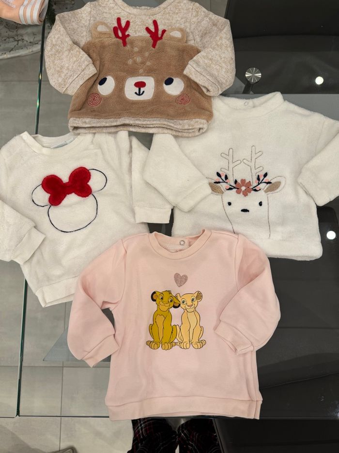 Gros lot de vêtements fille 9 mois très bon état voir neuf - photo numéro 2