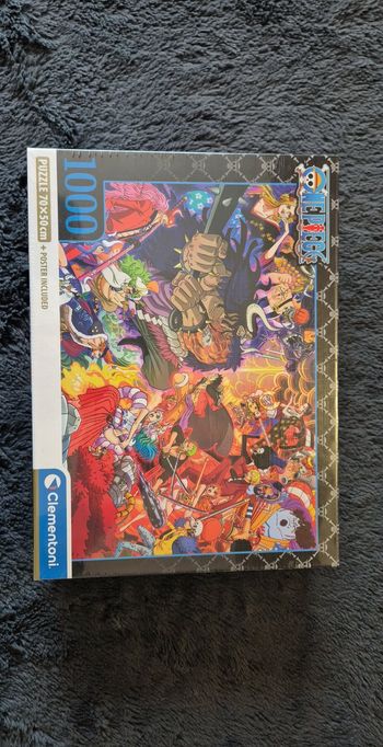 Clementoni - One Piece - Puzzle de 1000 Pièces - Jeu de Patience et de Réflexion