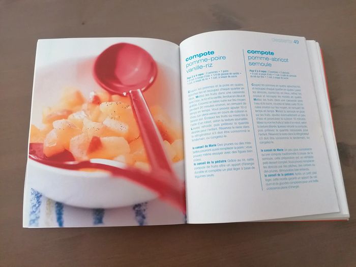 Livre mes petits plats pour bébé - photo numéro 3