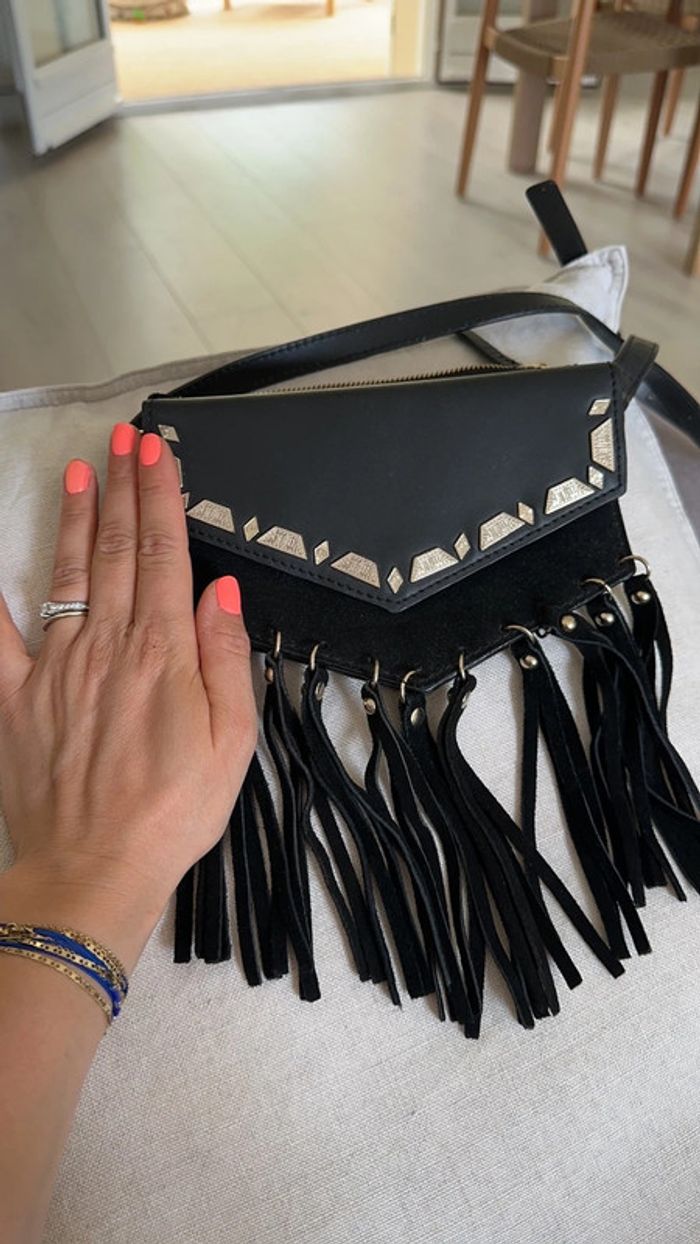 Pochette Nano ZARA à franges 🐚 - photo numéro 3