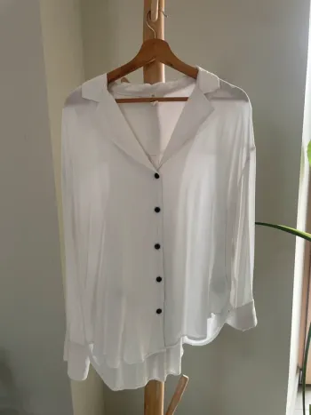 Chemise blanche loose